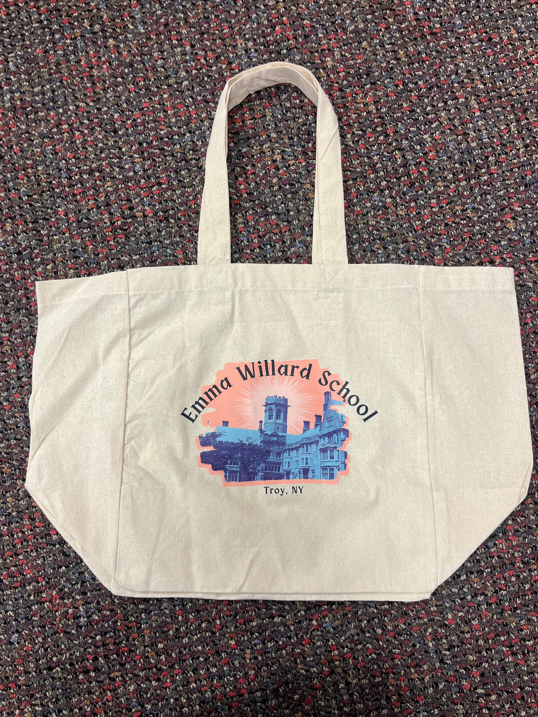 SAGE TOWER SUNSET TOTE BAG