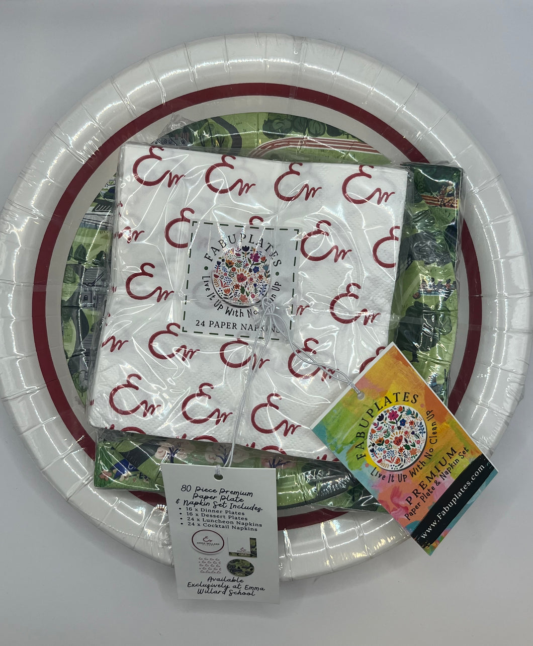 EMMA WILLARD FABUPLATES SET