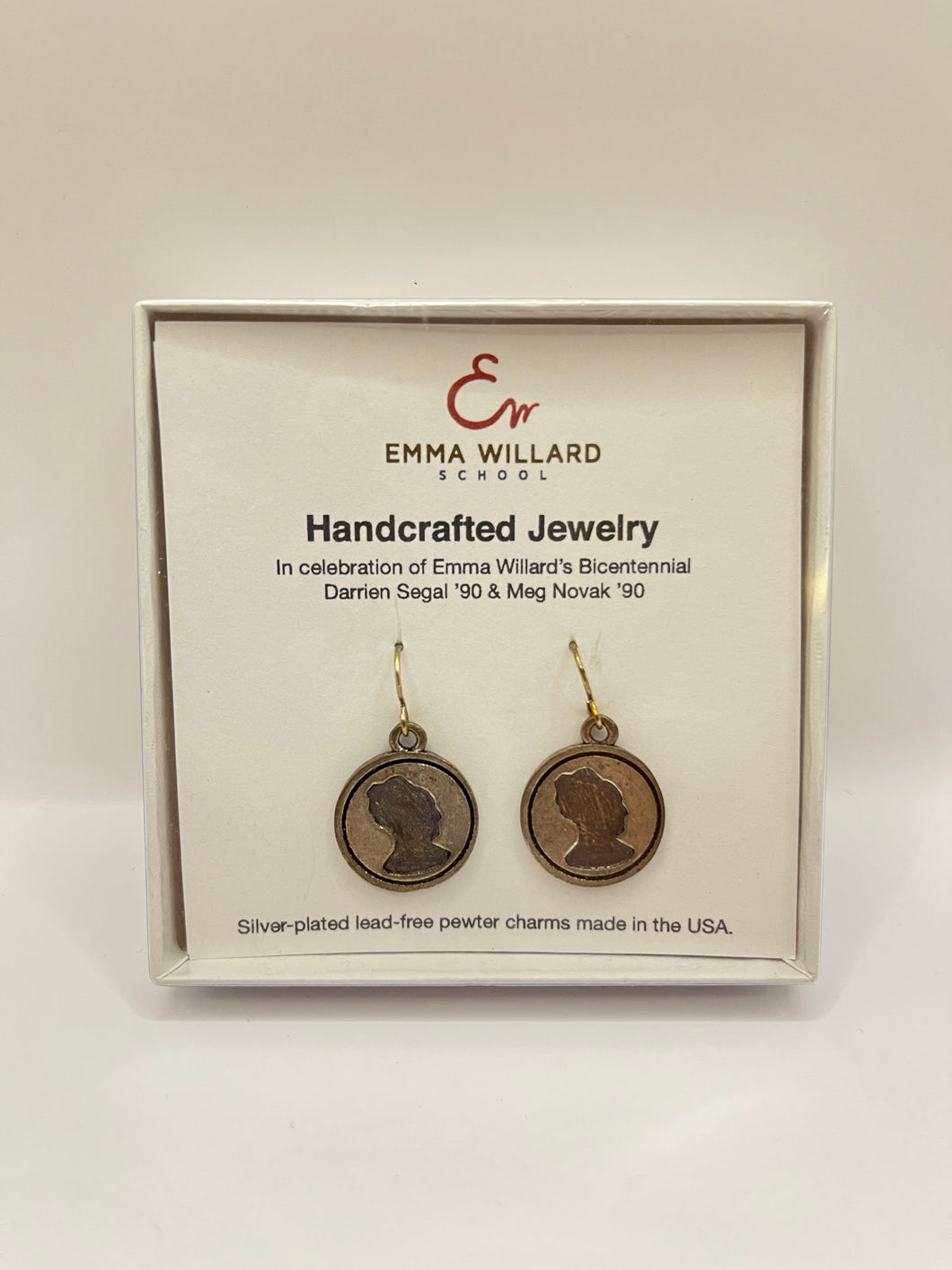 BOUCLE D'OREILLE EN ÉTAIN