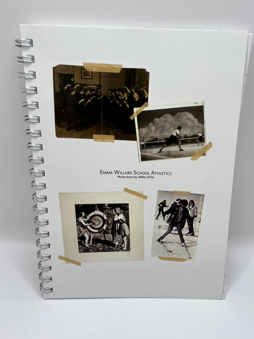 JOURNAL WITH VINTAGE EMMA SPORTS IMAGES